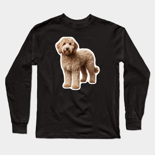 Australian Labradoodle Long Sleeve T-Shirt by millersye